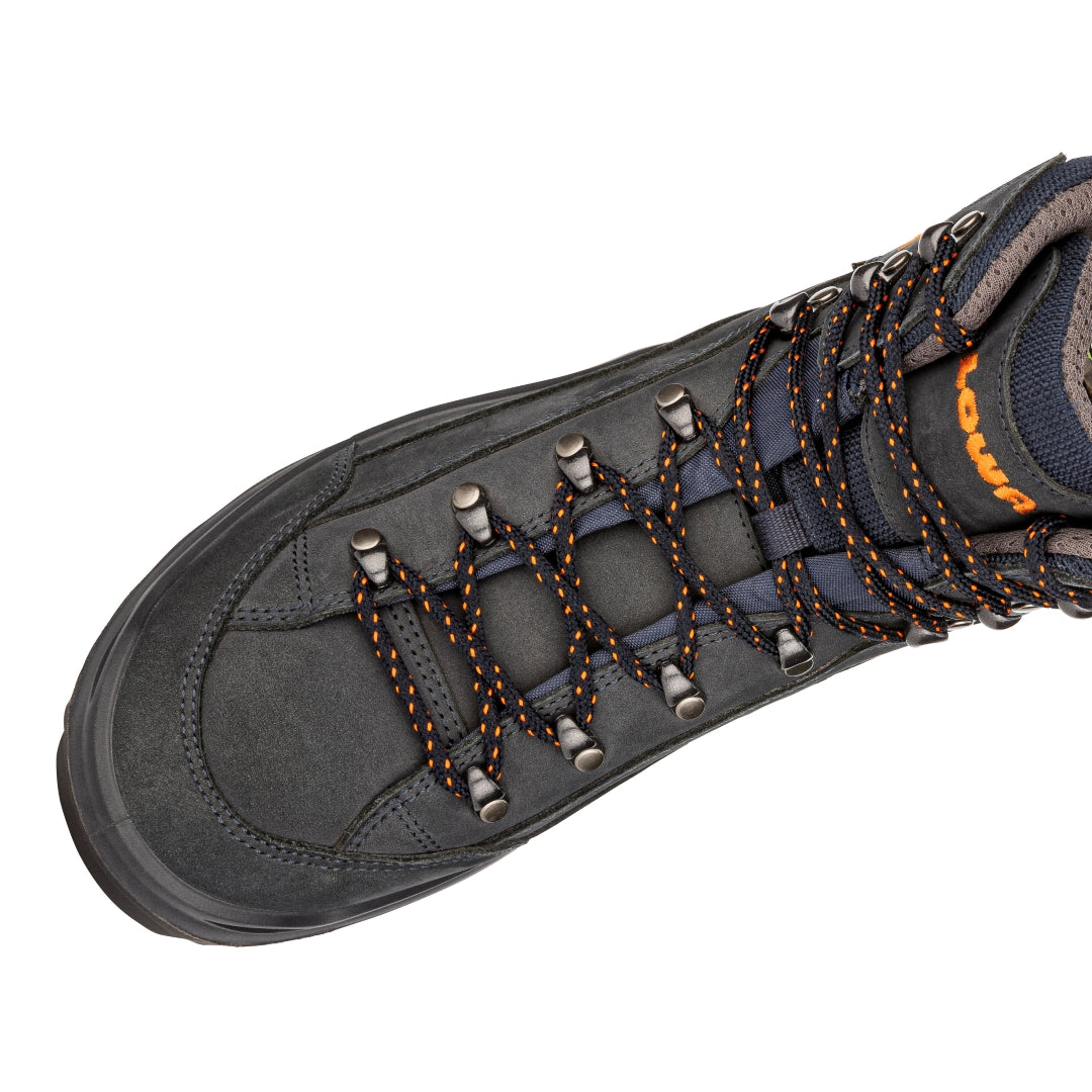 LOWA Renegade GTX Mid Men's Walking Boot Navy/Orange