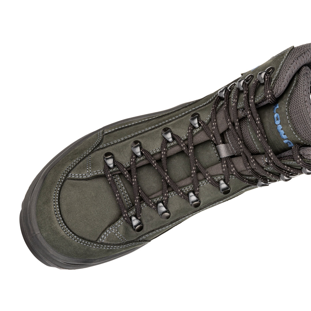 LOWA Renegade GTX Mid Men's Walking Boot Anthracite/Steel Blue