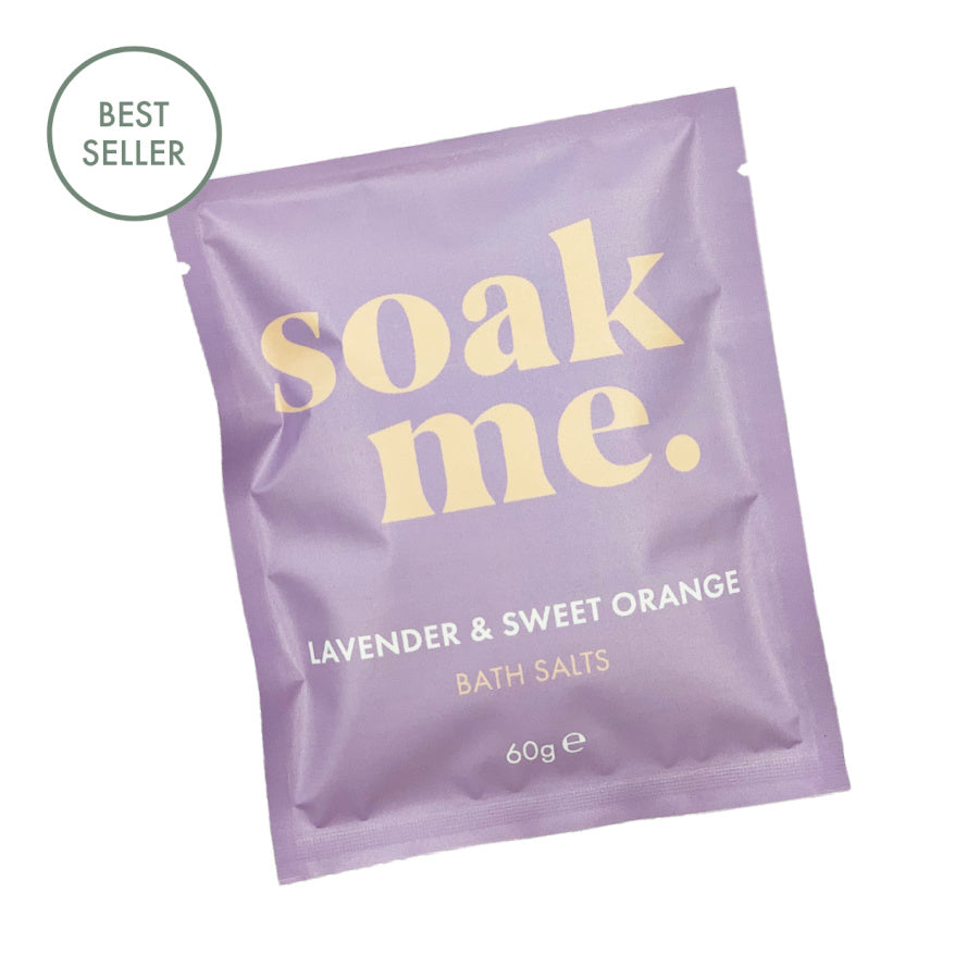 LAVENDER & SWEET ORANGE BATH SALTS