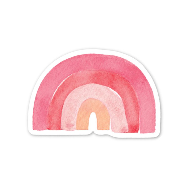 RAINBOW VINYL STICKER