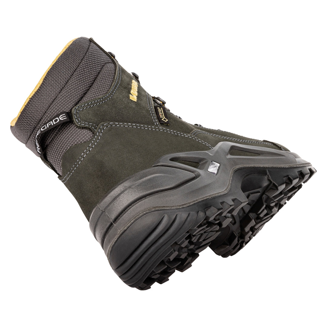 LOWA Renegade GTX Mid Men's Walking Boot Anthracite/Mustard