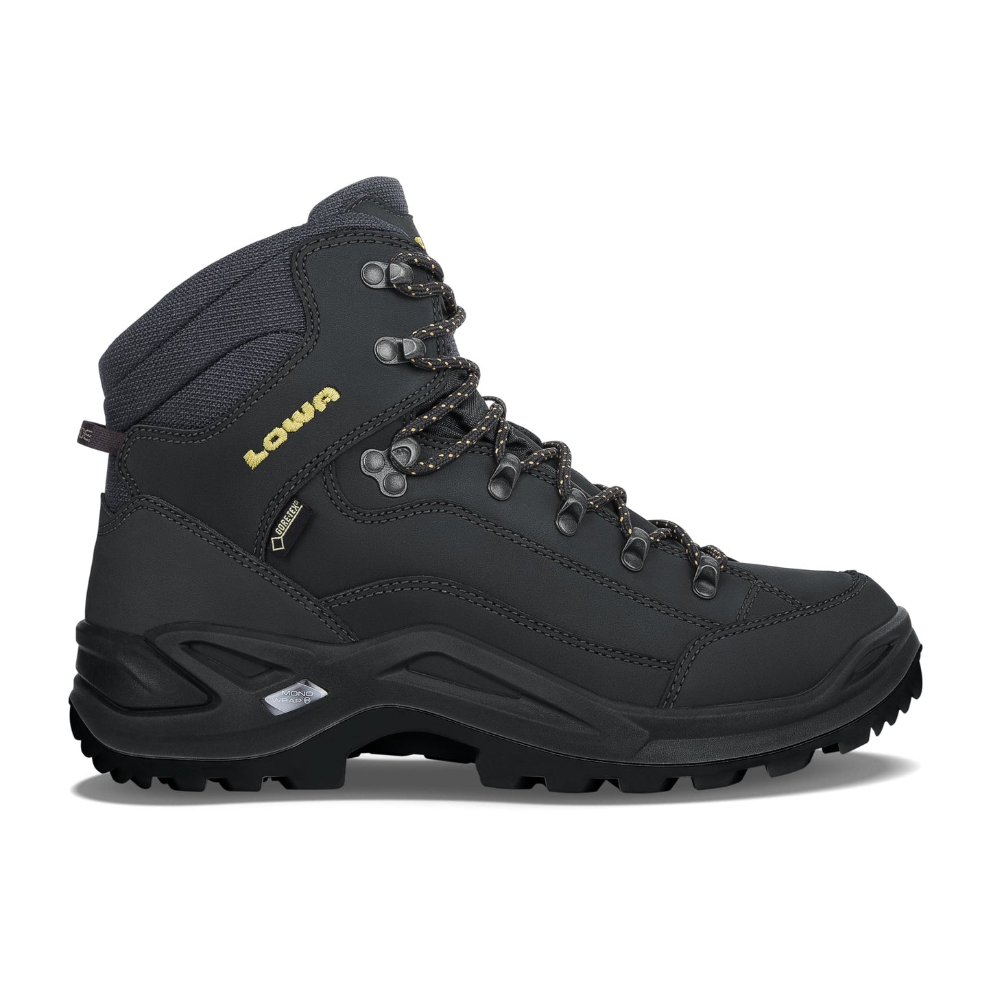 LOWA Renegade GTX Mid Men's Walking Boot Anthracite/Mustard