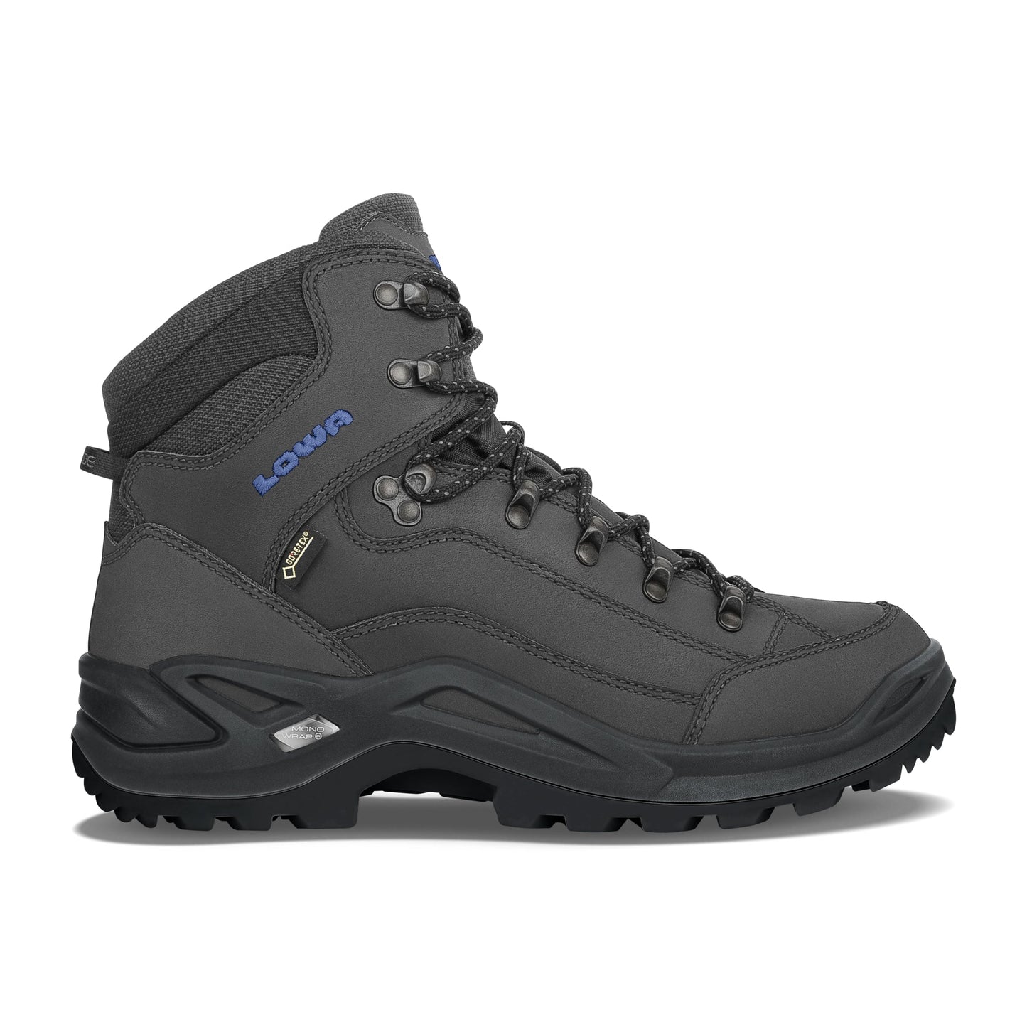LOWA Renegade GTX Mid Men's Walking Boot Anthracite/Steel Blue
