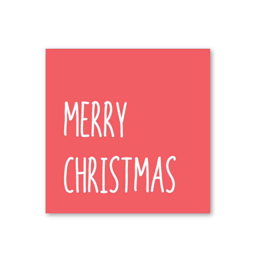 MERRY CHRISTMAS (RED)