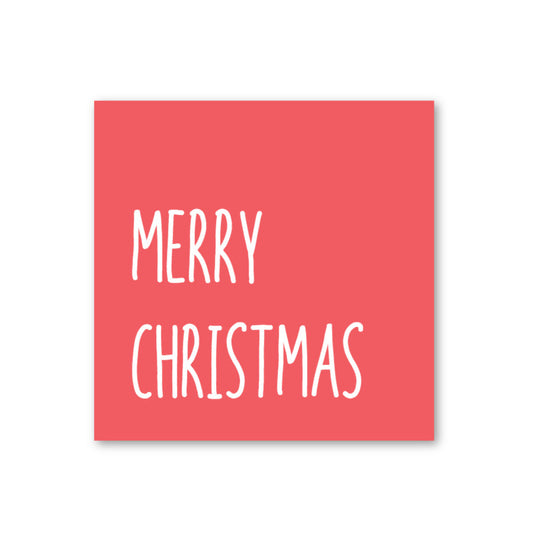 MERRY CHRISTMAS (RED)
