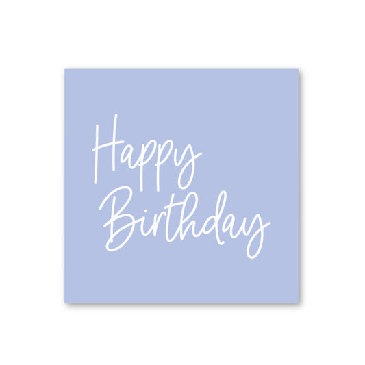 HAPPY BIRTHDAY