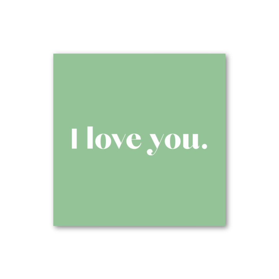 i Love You Card