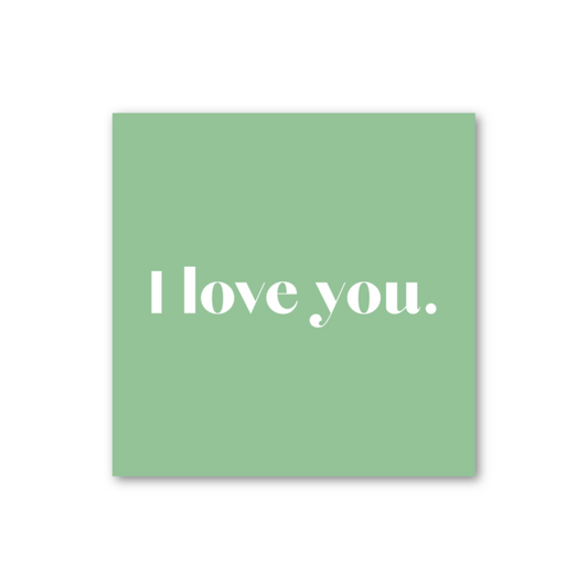 i Love You Card