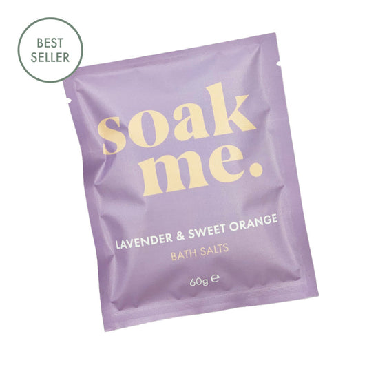 LAVENDER & SWEET ORANGE BATH SALTS