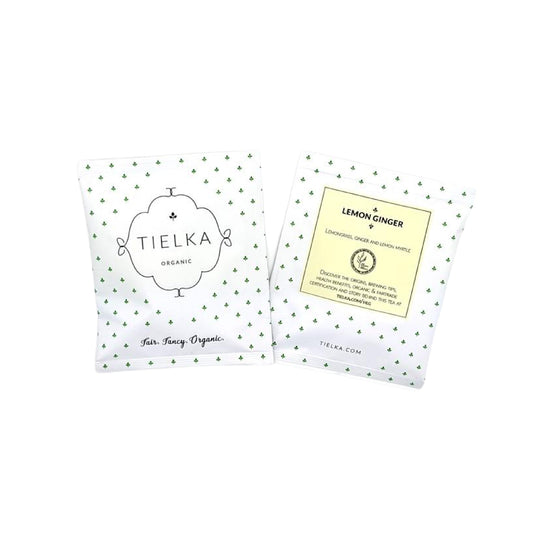 LEMON GINGER TEA BAGS
