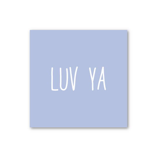 Luv ya gift card
