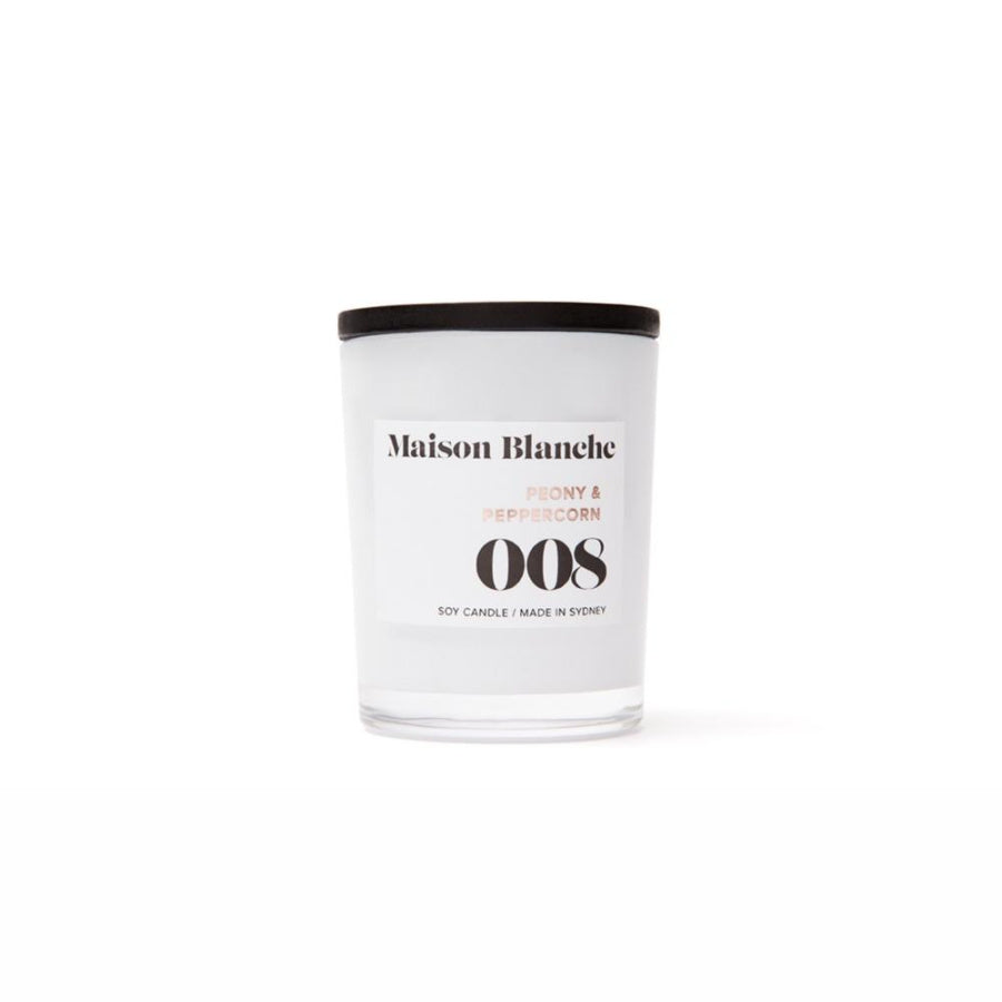 Maison Blanche Peony & Peppercorn Candle