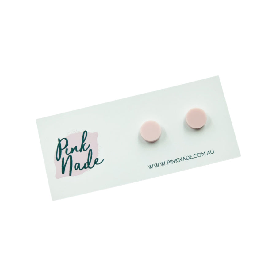 Pink Stud Earrings | Personalised Gift Boxes