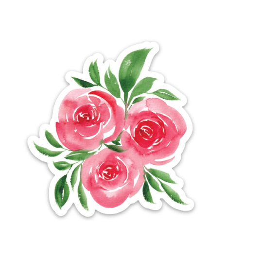 ROSE VINYL STICKER