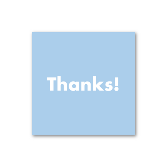 THANKS!