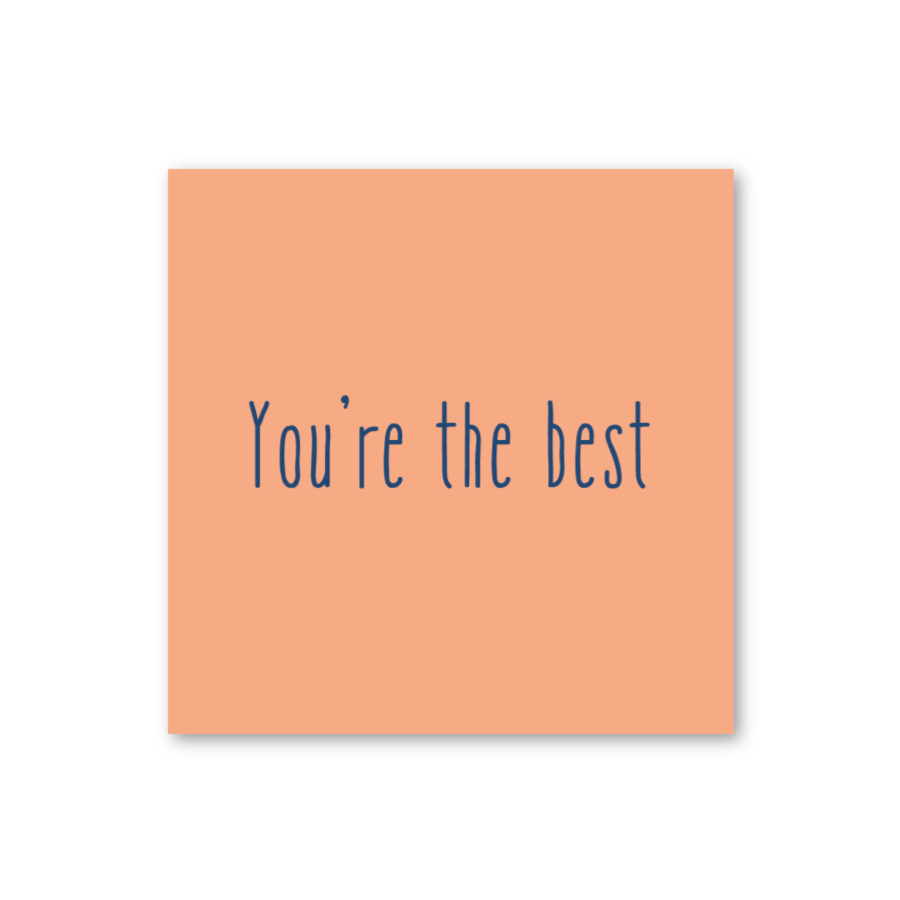 You're The Best Gift Card